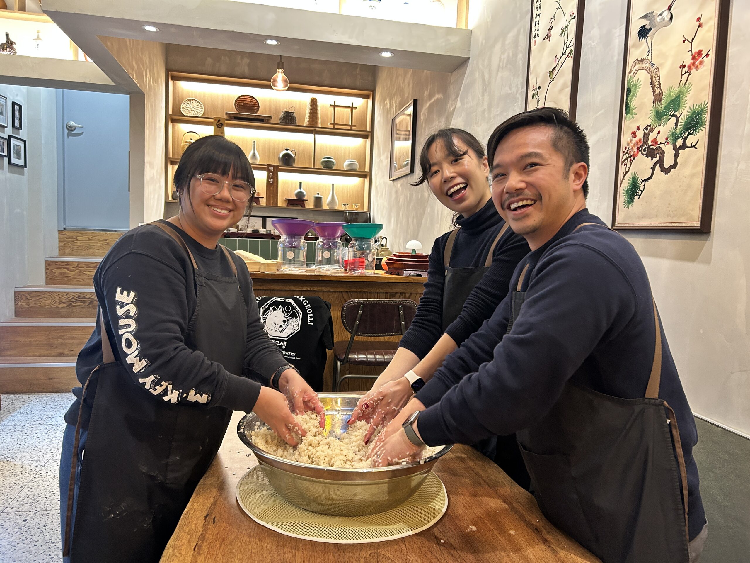 Makgeolli Making